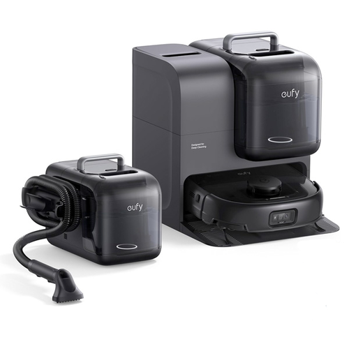 שואב אבק רובוטי Anker Eufy E28 Omni כולל מכונה לניקוי ריפודים