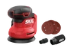 גוף מלטשת אקצנטרית "5 (125 מ"מ) נטענת 20V Brushless + מתנה סוללה 2.0Ah + מטען - סקיל SKIL