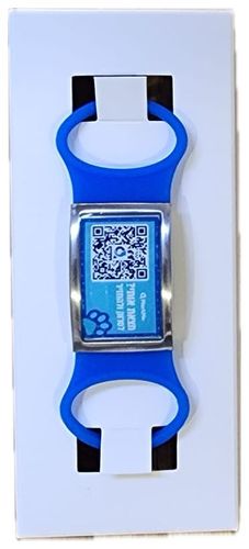 מארק מי MarkMe תג לשם עם ברקוד לכלבים וחתולים