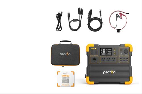 תחנת כח ניידת עוצמתית PECRON E2400LFP