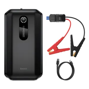 בוסטר טעינה Baseus Air Car JumpStarter 6000mAh Peakcurrent 1000A