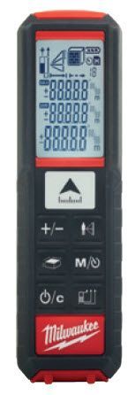 מד טווח לייזר דיגיטלי 50 מטר מבית Milwaukee