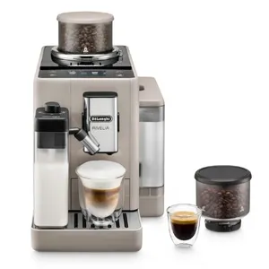 מכונת קפה אוטומטית Delonghi דלונגי Rivelia EXAM440.55BG קרם