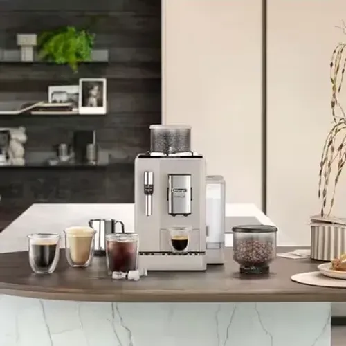 מכונת קפה אוטומטית Delonghi דלונגי Rivelia EXAM440.55BG קרם