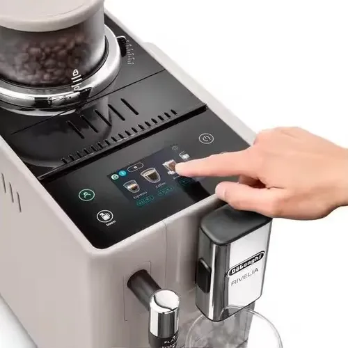מכונת קפה אוטומטית Delonghi דלונגי Rivelia EXAM440.55BG קרם