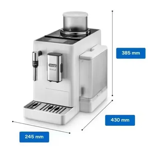 מכונת אספרסו דגם Delonghi RIVELIA EXAM440.55W דלונגי לבן