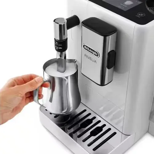 מכונת אספרסו דגם Delonghi RIVELIA EXAM440.55W דלונגי לבן