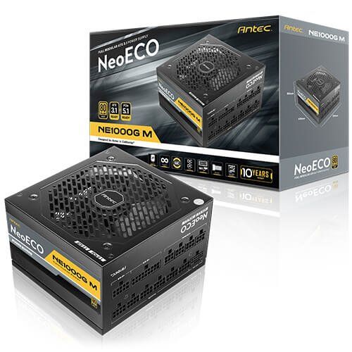 ספק כוח Antec NE1000G M ATX3.1 1000W PCIE5.1 PSU Full-Modular