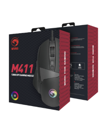 עכבר גיימינג חוטי דגם M411 מבית Marvo