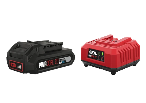 סוללה 20V 2.5Ah בטכנולוגיית Keep Cool + מטען 20V 2.4A במארז - סקיל SKIL
