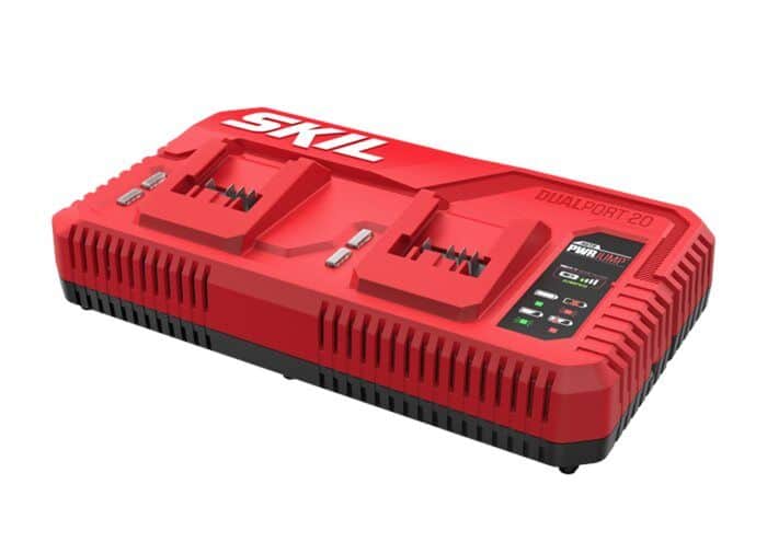 מטען סוללות כפול מהיר 2x20V 6.0A - סקיל SKIL
