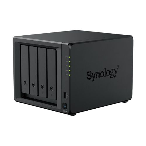 שרת אחסון מתקדם DS925+‎ – 4 NAS ללא כוננים Synology DiskStation DS 925+ 4-Bay