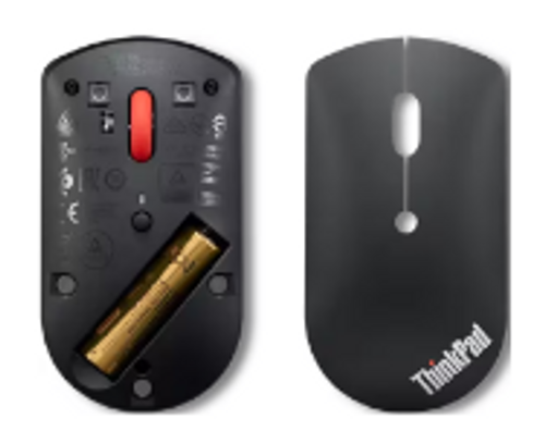 עכבר שקט Lenovo ThinkPad Bluetooth Silent Mouse Black