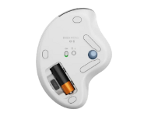 עכבר Logitech M575S TrackBall Off-White Blue Ball 2000DPI BT