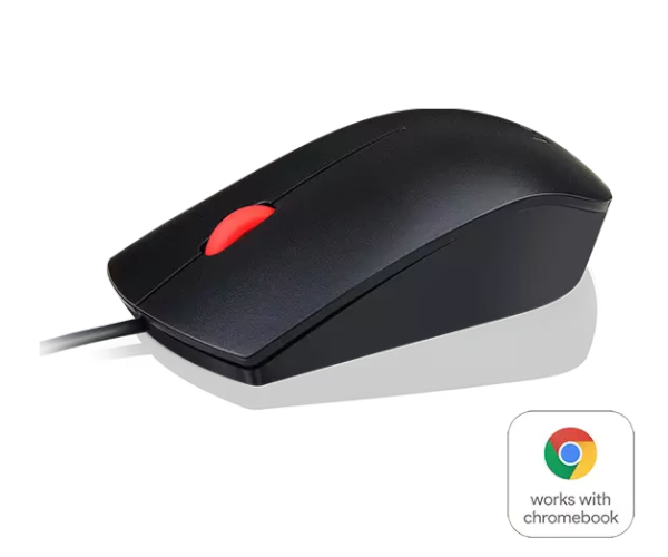 עכבר חוטי Lenovo Essential USB Mouse