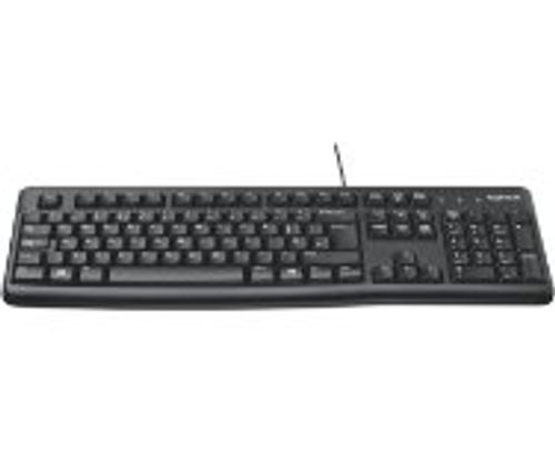 מקלדת לוגיטק חוטית עברית אנגלית LOGITECH K120