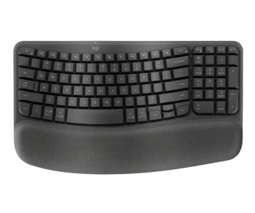 מקלדת ארגונומית אלחוטית LOGITECH LOGI Wave Keys