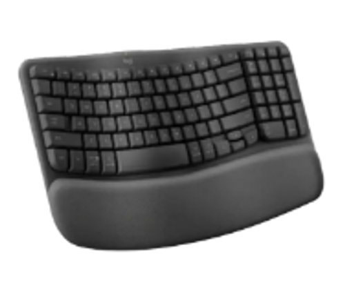 מקלדת ארגונומית אלחוטית LOGITECH LOGI Wave Keys