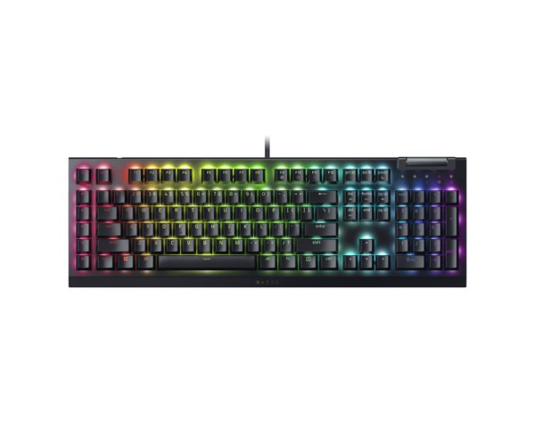 מקלדת גיימינג RAZER BlackWidow V4 X Green Mechanical Switch