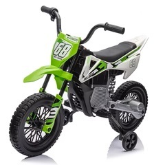  אופנוע חשמלי לילדים,שטח 12V ירוק! דגם JT006 לגילאי 1.5-5