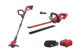 גוזם גדר חיה נטען 20V Brushless אורך להבים 45 ס"מ + קוצץ קנטים נטען טלסקופי + סוללה 2.0Ah ומטען SKIL