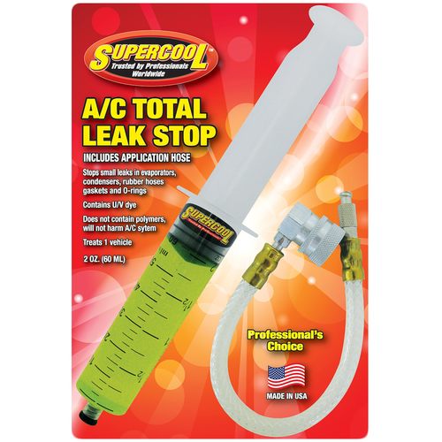 אוטם נזילות למערכת מיזוג אויר לרכב A/C STOP LEAK