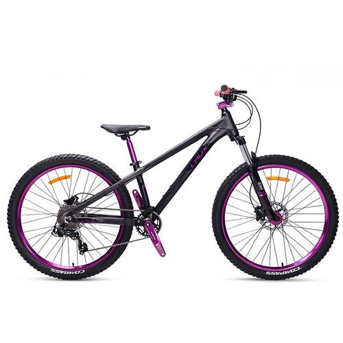 אופני פעלולים LAUX מידה 27.5 – שלדת אלומיניום מוחלקת - שחור 