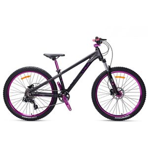 אופני פעלולים LAUX מידה 27.5 – שלדת אלומיניום מוחלקת - שחור 