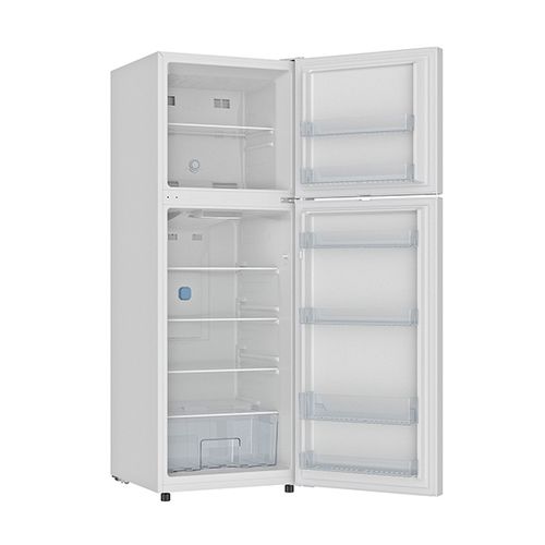 מקרר 2 דלתות מקפיא עליון 332 ליטר KONKA דגם KRF-330 צבע כסוף כולל פיקוד שבת מובנה NO FROST לדורות רוחב: 60 ס