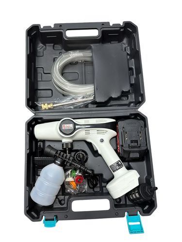אקדח שטיפה מקצועי נטען Krauss 21V  MAK-988-Li-TURBO כולל סוללה 3AH ומטען 