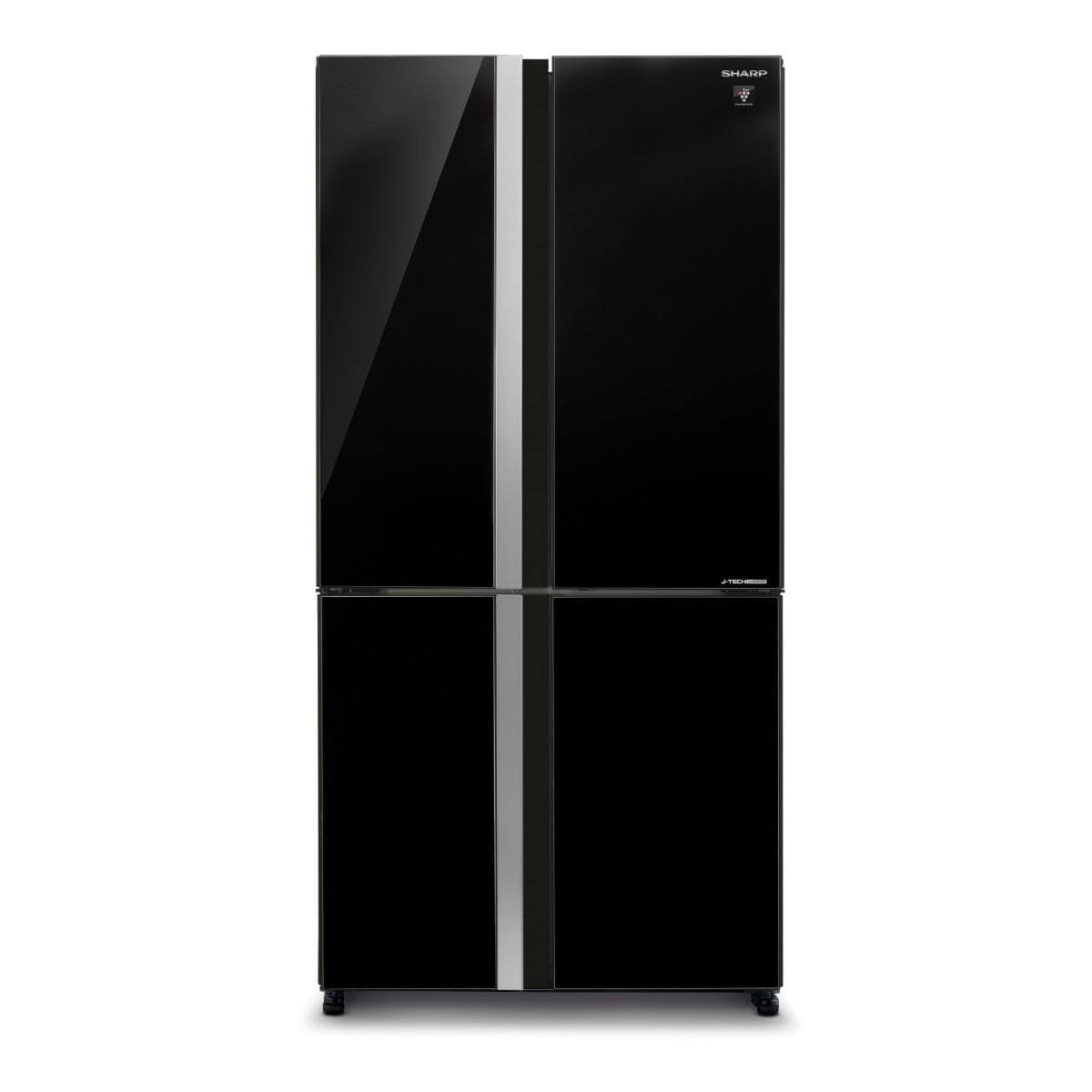 מקרר מקפיא תחתון 4 דלתות SHARP שרפ SJ-9260-BK שחור
