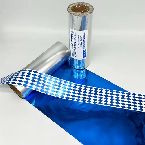 רדיד דיו (ריבון) מטאלי כחול 110X200 מ