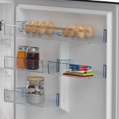 מקרר מקפיא עליון 557 ליטר דגם DN156823X בקו Beko נירוסטה כולל פיקוד שבת מובנה רוחב 78 ס”מ