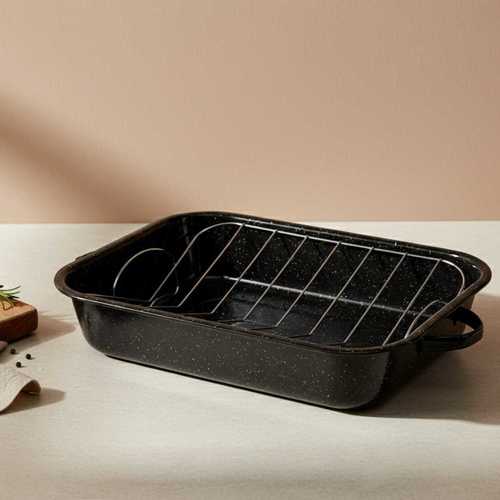 רוסטר עם רשת צליה אמייל 45*31 ס