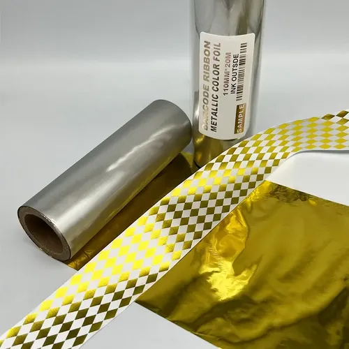 רדיד דיו (ריבון) מטאלי צהוב 110X200 מ