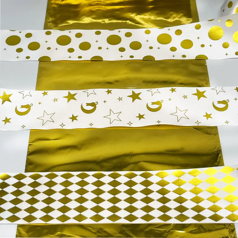 רדיד דיו (ריבון) מטאלי צהוב 110X200 מ"מ
