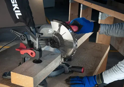 מסור גרונג חשמלי 1600W לחיתוך עץ 216 מ