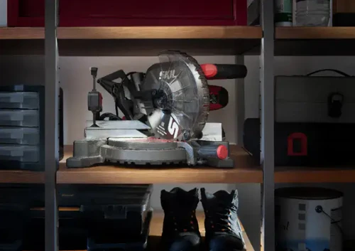 מסור גרונג חשמלי 1600W לחיתוך עץ 216 מ