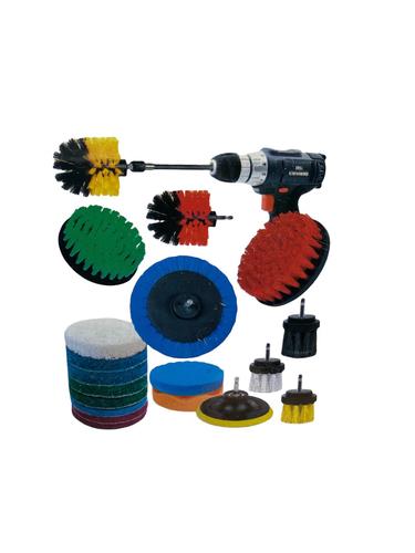 ערכת ניקוי מקצועית מברשות למקדחה מברגה   SMITH Drill Brush Combo Set (20PCS)