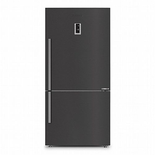 מקרר מקפיא תחתון Bloomberg דגם KND3965XBRP נירוסטה מושחרת – דגם 2025!!!