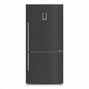 מקרר מקפיא תחתון Bloomberg דגם KND3965XBRP נירוסטה מושחרת – דגם 2025!!!