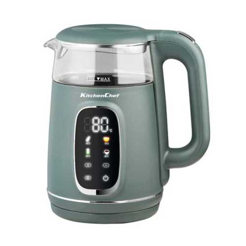 קומקום דיגיטלי חכם 1.7 ליטר KitchenChef 5262 אפור