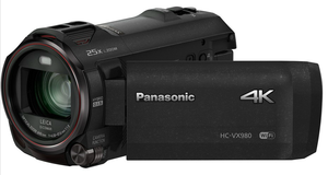 מצלמת וידאו Panasonic hc-vx980 פנסוניק