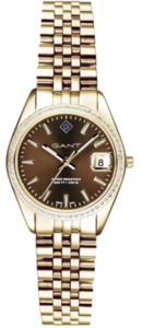 GANT G181103 Sussex Mini משובץ אבנים נשים חדש