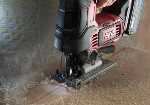 גוף מסור אנכי (ג’יקסו) נטען 20V Brushless XP + תיק נשיאה + מתנה סוללה 2.0Ah + מטען - סקיל SKIL