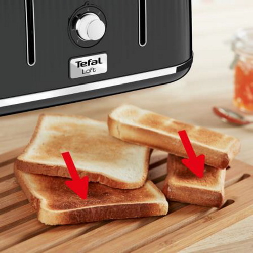 מצנם 4 פרוסות Tefal Loft TT760840 טפאל | יבואן רשמי