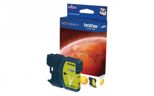 דיו צהוב מקורי Brother LC-1100HYY בראדר (750 דף)