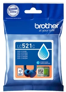 דיו כחול מקורי Brother LC-521C בראדר (500 דף)