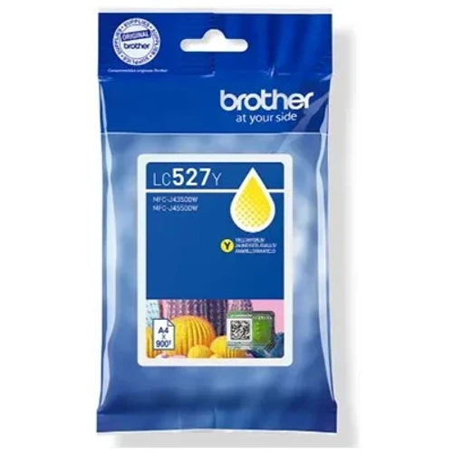 דיו צהוב מקורי Brother LC-527Y בראדר (900 דף)