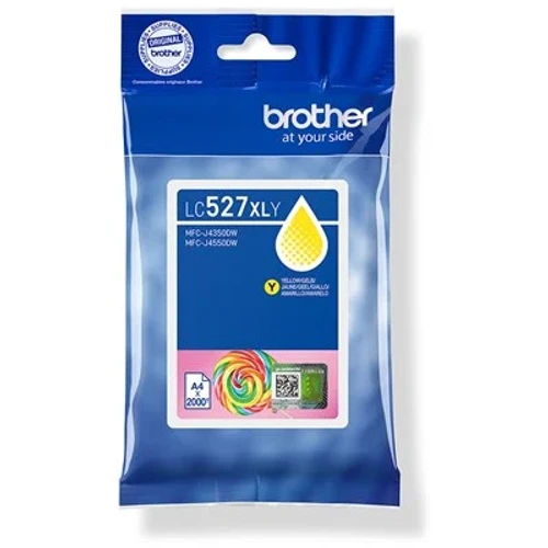דיו צהוב מקורי Brother LC-527XLY בראדר (2,000 דף)